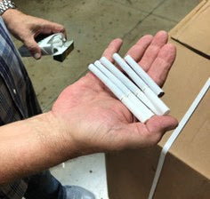 Hand holding product